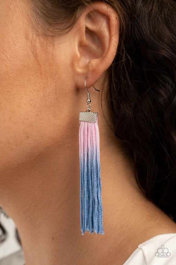 Paparazzi Accessories Dual Immersion Pink Earring 