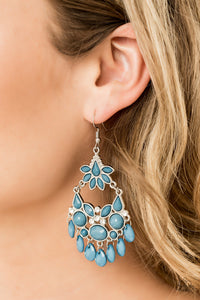 Paparazzi Accessories Garden Dream Blue Earring 