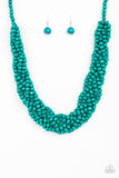 Paparazzi Accessories Tahiti Tropic Turquoise Necklace 