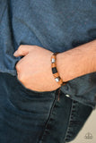 Paparazzi Accessories Tundra Trail Brown Bracelet 