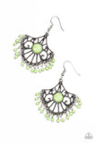 Paparazzi Accessories Stone Lagoon Green Earring