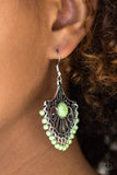 Paparazzi Accessories Stone Lagoon Green Earring