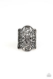 Paparazzi Accessories The Way You Make Me Frill Black Ring 