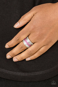 Paparazzi Accessories Top Dollar Drama Pink Ring 