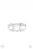 Paparazzi Accessories Shut The Front Dior White Ring