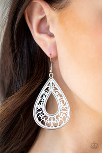 Paparazzi Accessories Drop Anchor White Earring 