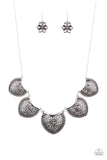 Paparazzi Accessories Garden Pixie Silver Necklace