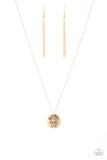 Paparazzi Accessories Let Your Light So Shine Gold Necklace 