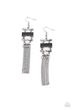 Paparazzi Accessories Stone Dwelling Black Earring