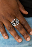 Paparazzi Accessories Treasure Chest Charm Black Ring 
