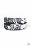 Paparazzi Accessories Under The Sequin Blue Bracelet