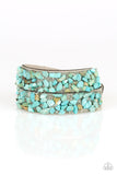 Paparazzi Accessories Crush to Conclusions Blue Bracelet 