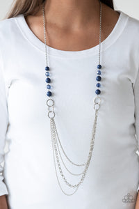 Paparazzi Accessories Vividly Vivid Blue Necklace 