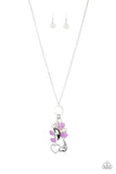 Paparazzi Accessories I Will Fly Purple Necklace 