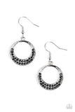 Paparazzi Accessories Socialite Luster Black Earring 