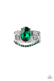 Paparazzi Accessories Spectacular Sparkle Green Ring