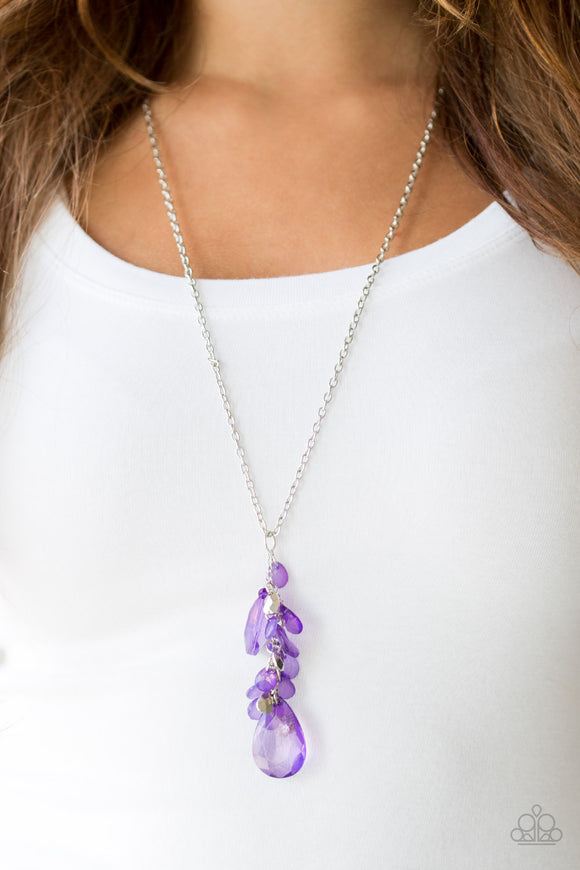 Paparazzi Accessories Summer Solo Purple Necklace