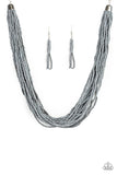Paparazzi Accessories The Show Must CONGO On Silver Necklace