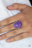 Paparazzi Accessories Mojave Minerals Purple Ring 