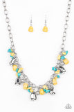 Paparazzi Accessories Quarry Trail Yellow Necklace 