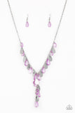 Paparazzi Accessories Sailboat Sunets Purple Necklace
