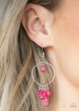 Paparazzi Accessories Where The Sky Touches The Sea Pink Earring 