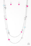 Paparazzi Accessories Take One For The Gleam Multi Necklace 