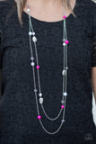 Paparazzi Accessories Take One For The Gleam Multi Necklace 