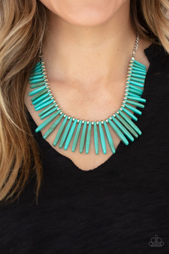 Paparazzi Accessories Out Of My Element Blue Necklace 
