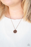 Paparazzi Accessories All You Need Is Trust Copper Necklace 