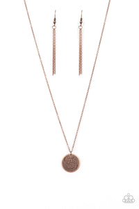Paparazzi Accessories All You Need Is Trust Copper Necklace 