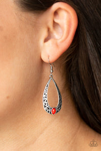 Paparazzi Accessories Colorfully Charismatic Red Earring 