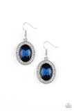 Paparazzi Accessories Only Fame In Town Blue Earring