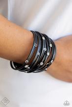 Paparazzi Accessories Fearlessly Layered Black Bracelet