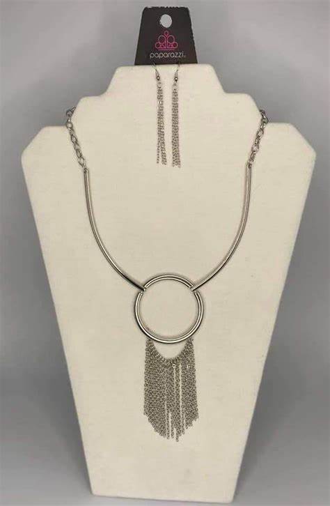 Paparazzi Accessories Pharaoh Paradise Silver Necklace