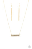 Paparazzi Accessories Raising My Tribe Gold Necklace