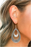 Paparazzi Accessories Sahara Sublime Silver Earring